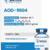 AOD-9604 5mg research peptide vial for laboratory scientific research