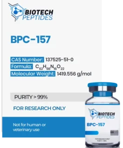 BPC-157 5mg and 10mg research peptide vial for laboratory scientific research