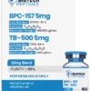 BPC-157 & TB-500 Blend 10mg BPC-157 and TB-500 Blend 10mg research peptide vial for laboratory research