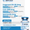 Fragment 176-191 CJC-1295 Ipamorelin Blend 12mg research peptide vial for laboratory scientific research