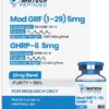 Mod GRF 1-29 and GHRP-6 Blend 10mg research peptide vial for laboratory scientific research
