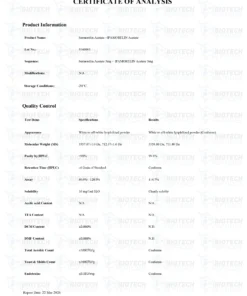 Sermorelin and Ipamorelin Blend 10mg research peptide vial for laboratory scientific research