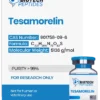 Tesamorelin 5mg & 10mg Tesamorelin 5mg and 10mg research peptide vial for laboratory research use