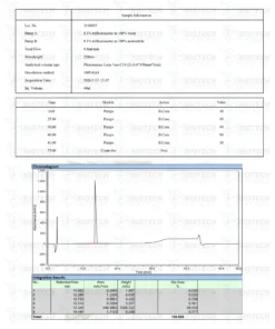 Tesamorelin 5mg and 10mg research peptide vial for laboratory research use